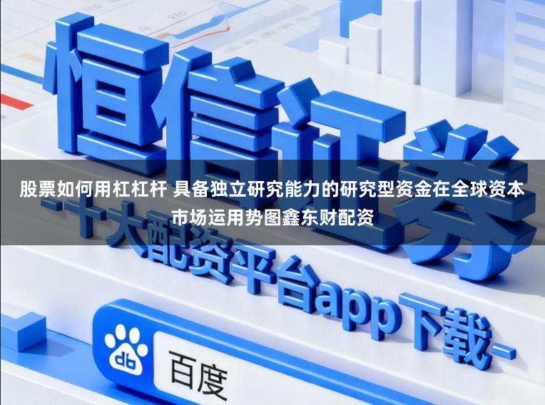 股票如何用杠杠杆 具备独立研究能力的研究型资金在全球资本市场运用势图鑫东财配资