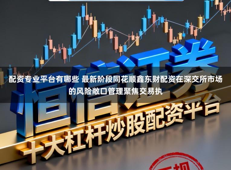 配资专业平台有哪些 最新阶段同花顺鑫东财配资在深交所市场的风险敞口管理聚焦交易执