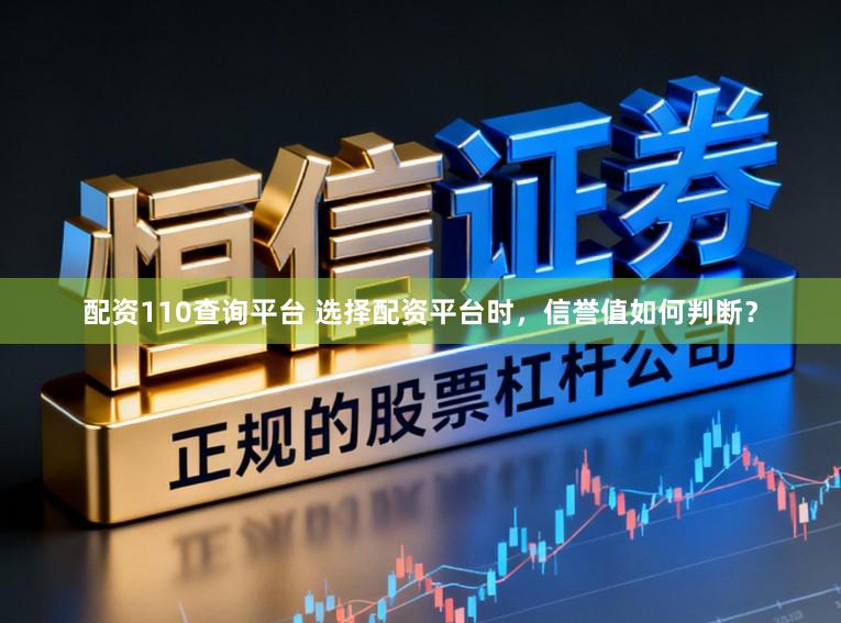 配资110查询平台 选择配资平台时，信誉值如何判断？