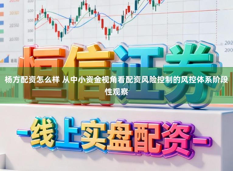 杨方配资怎么样 从中小资金视角看配资风险控制的风控体系阶段性观察